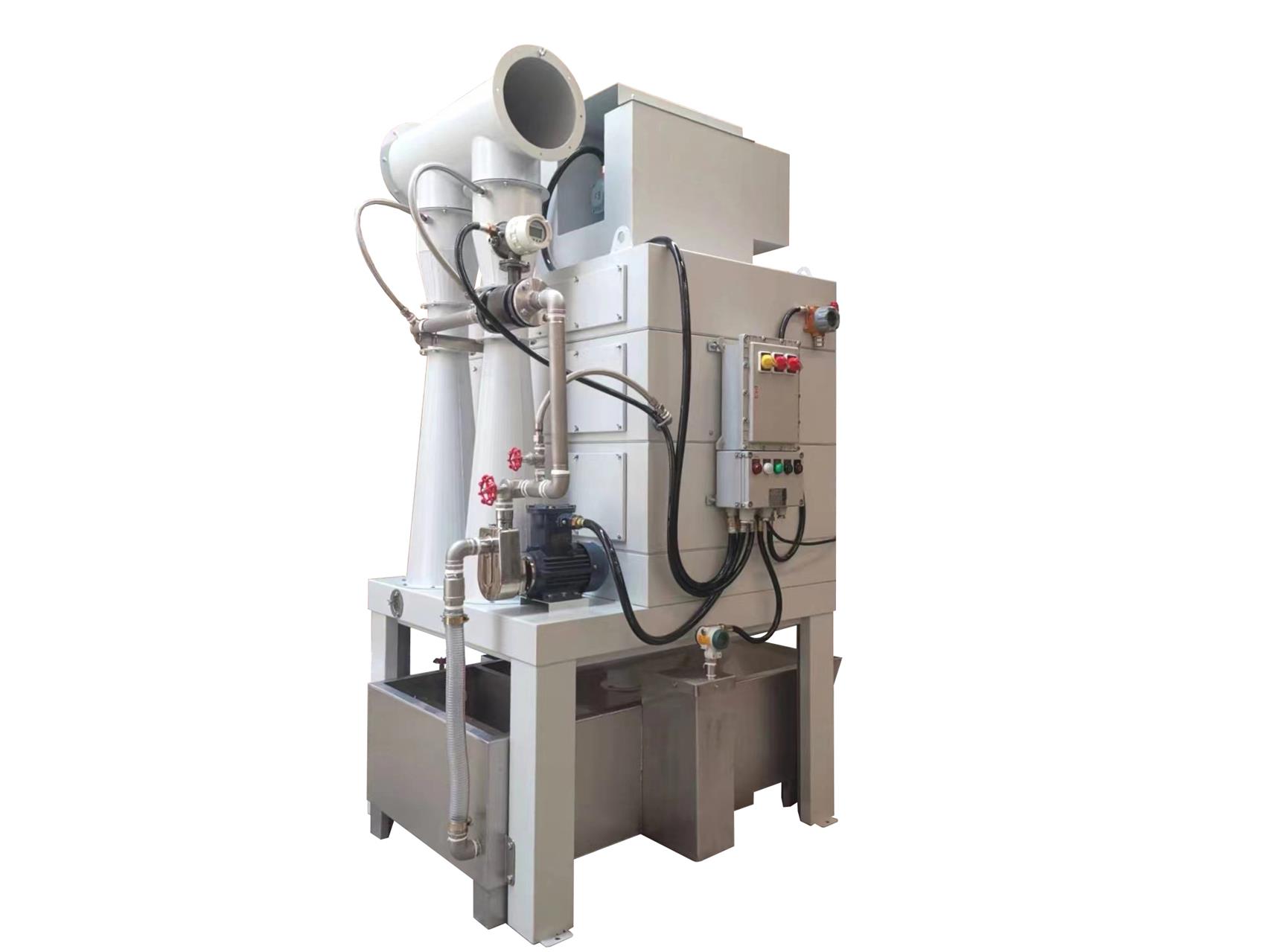 文（wén）丘裏濕式除塵器（qì）的工作原理（lǐ）及構造