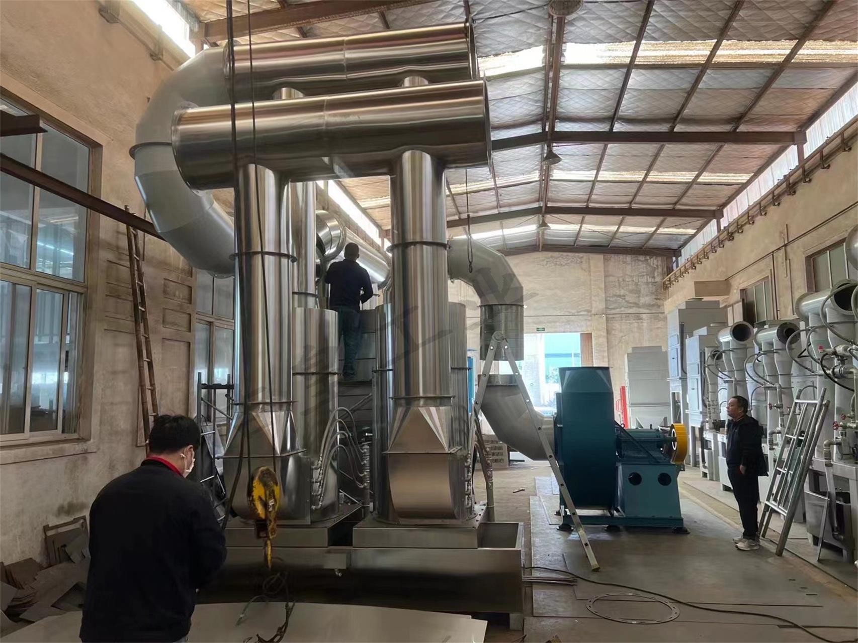 除塵設備和管道（dào）配置——粉色91视频工（gōng）業