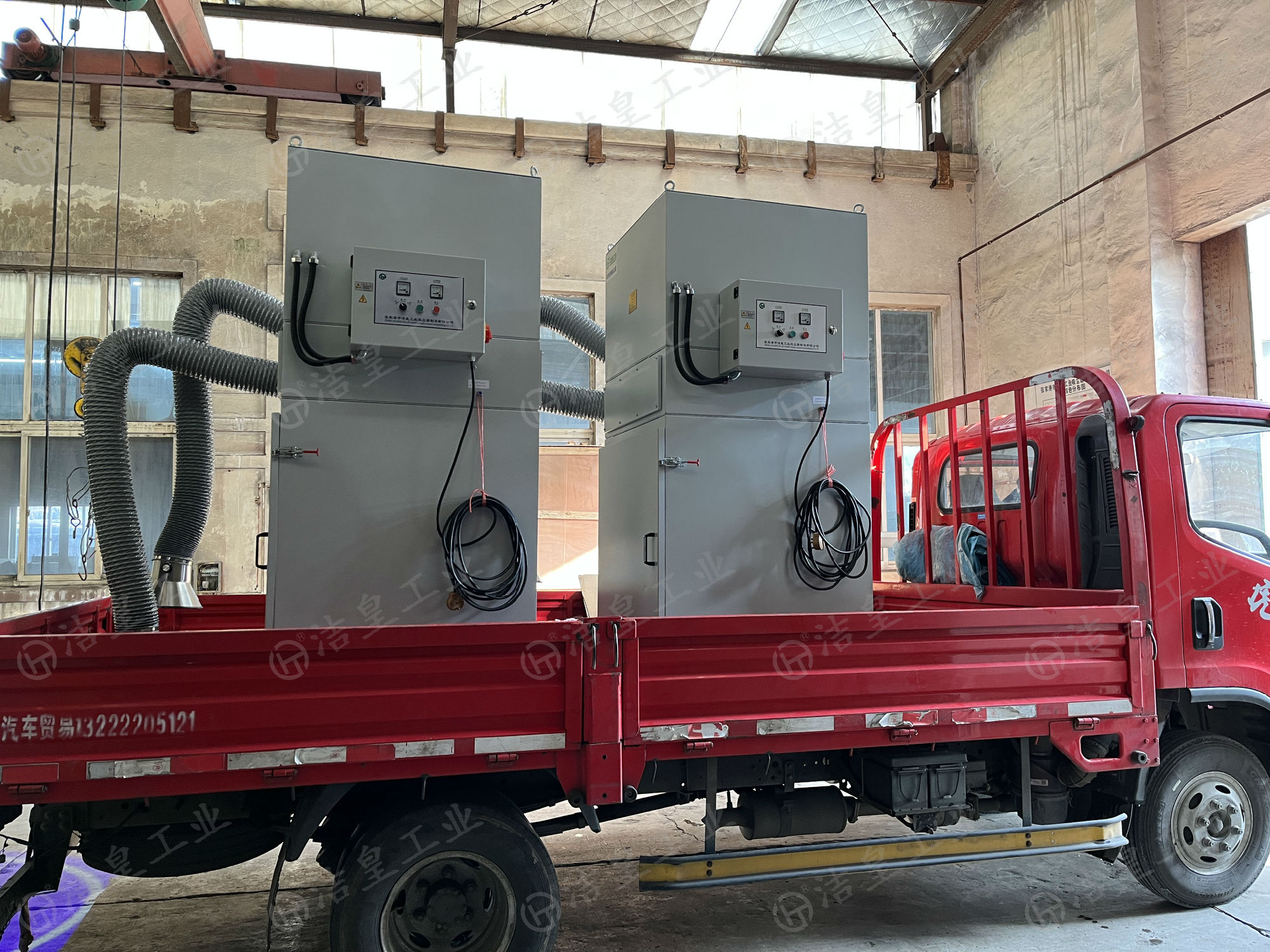 脈衝（chōng）焊煙（yān）除（chú）塵器發往常熟