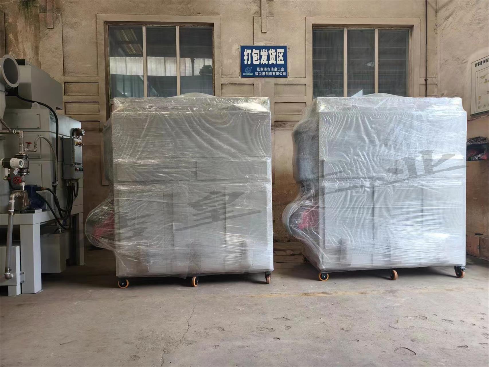 防爆脈衝除塵器發往江蘇靖江