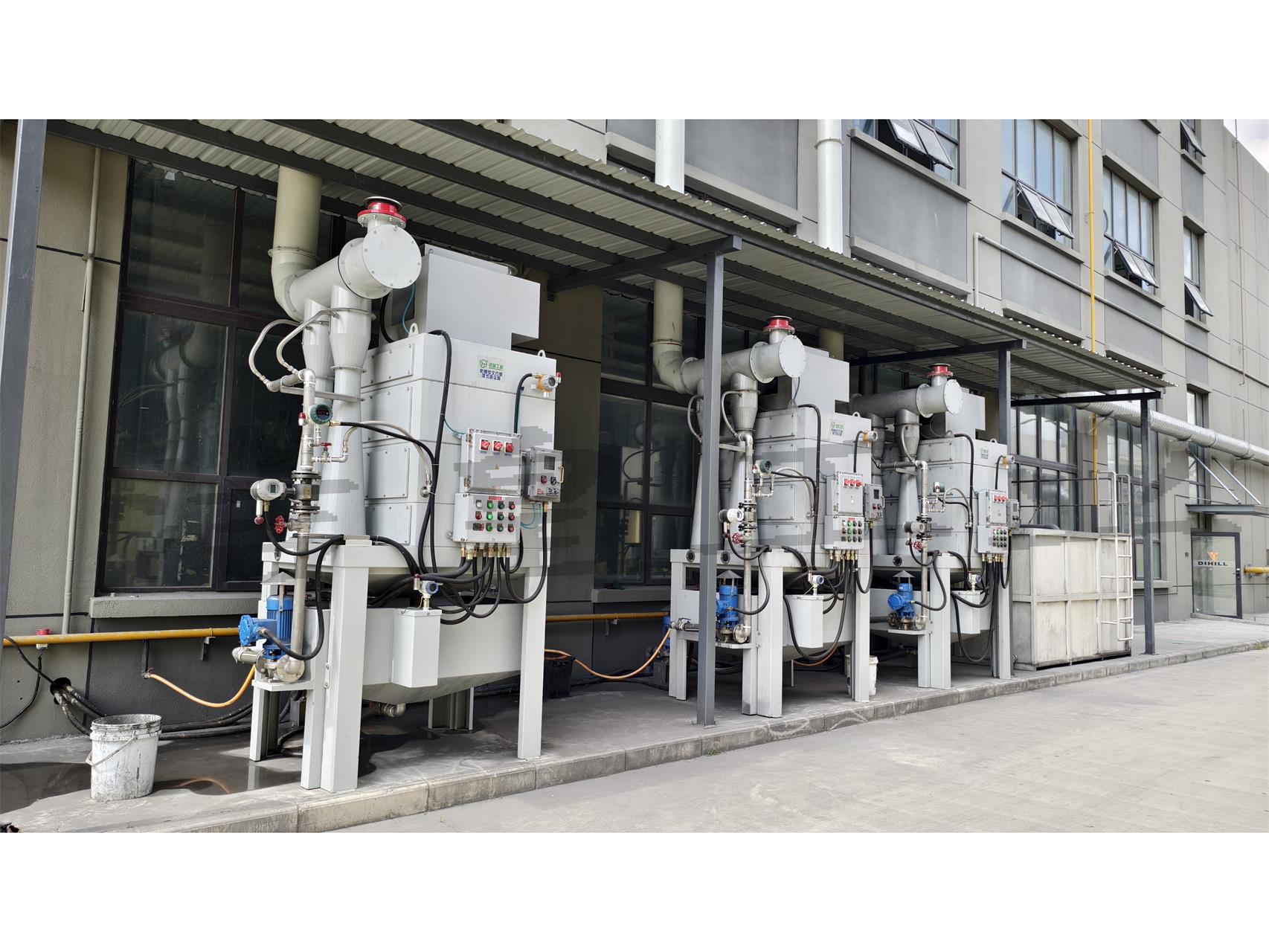 拋丸機（jī）防爆濕式除塵器客戶回訪——潔（jié）皇工業