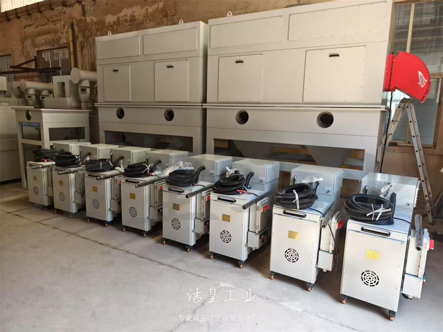 8台（tái）工業吸塵器發往（wǎng）四（sì）川某（mǒu）新材料企業